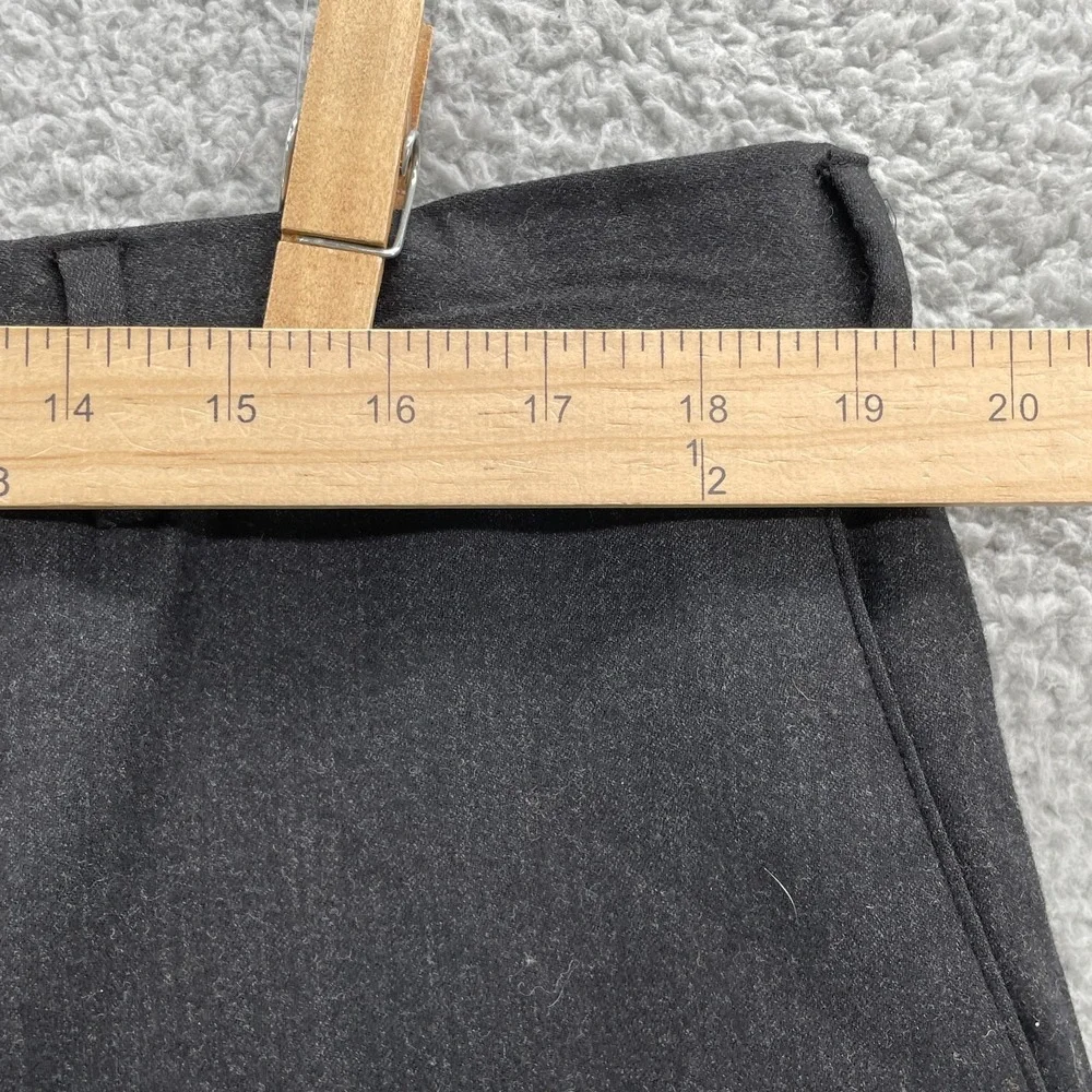 Zignone Wool Dress Pants Mens 38x29* Black Corpcore Classic Career Business 90's